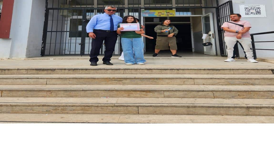Okulumuzun Örnek Öğrencisi